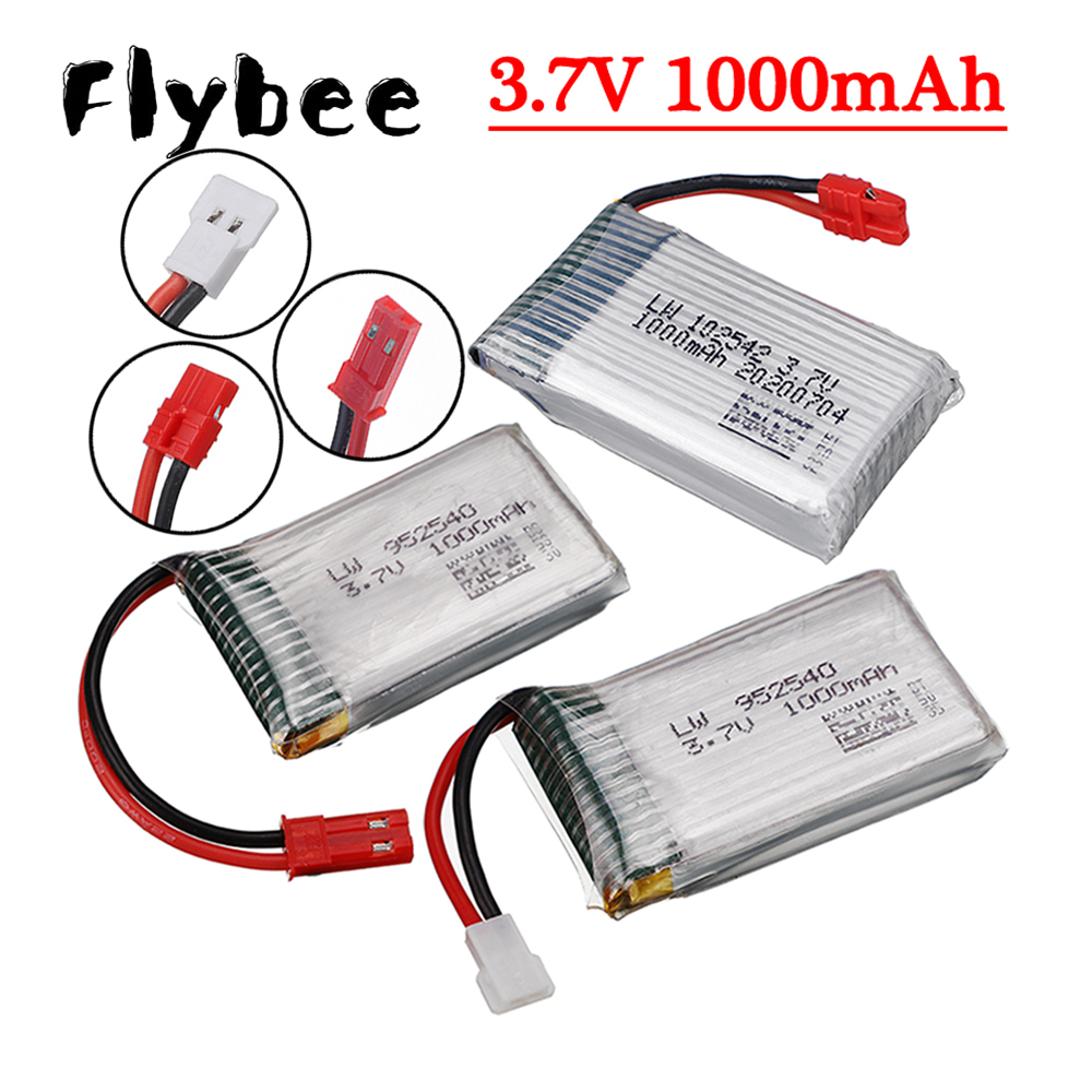 Rc Hobby Airplanes - 3.7V 1000mah Lipo Battery For Syma