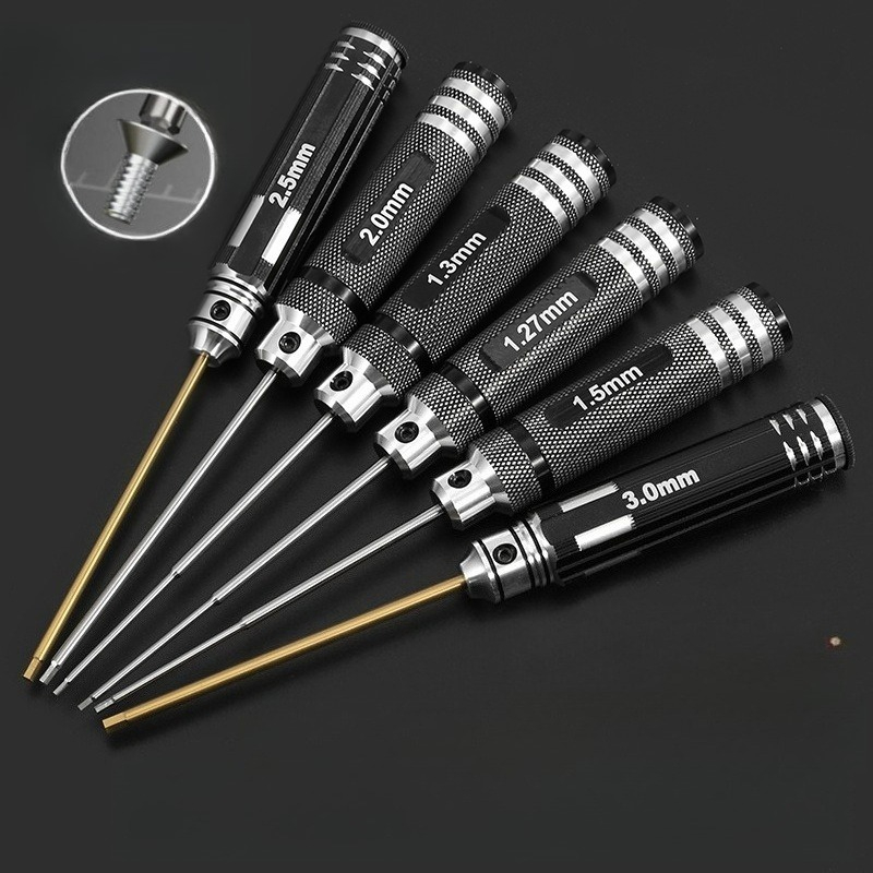 HSS/TiCN Hex Screwdriver Set M - огляд і ціна Rc Hobby Tool Kit