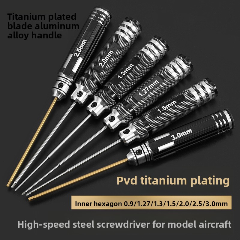 HSS/TiCN Hex Screwdriver Set M - огляд і ціна Rc Hobby Tool Kit