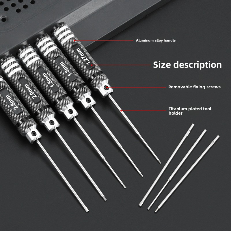 HSS/TiCN Hex Screwdriver Set M - огляд і ціна Rc Hobby Tool Kit
