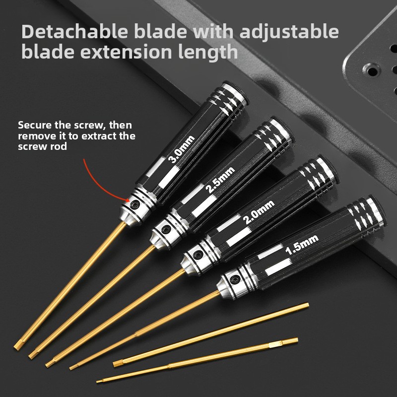 HSS/TiCN Hex Screwdriver Set M - огляд і ціна Rc Hobby Tool Kit