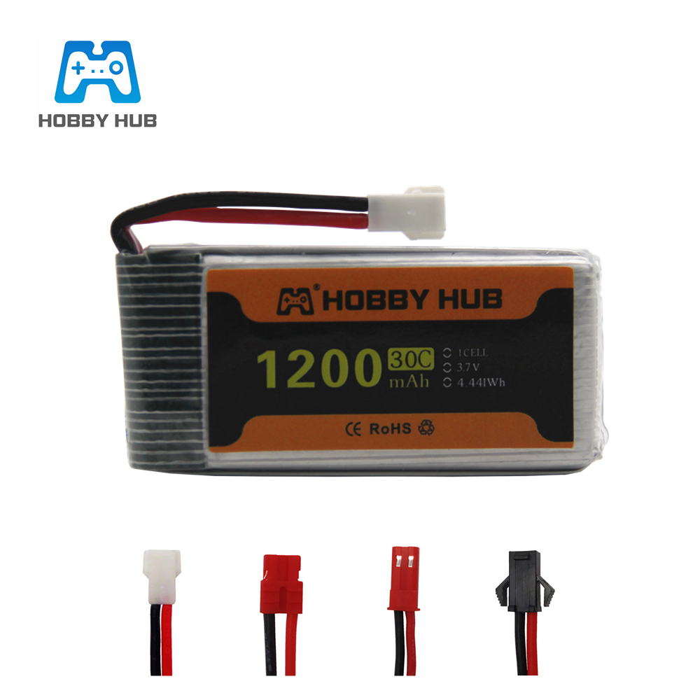 3.7V 1200mAh 30C Lipo Battery  - огляд і ціна Rc Hobby Airplanes