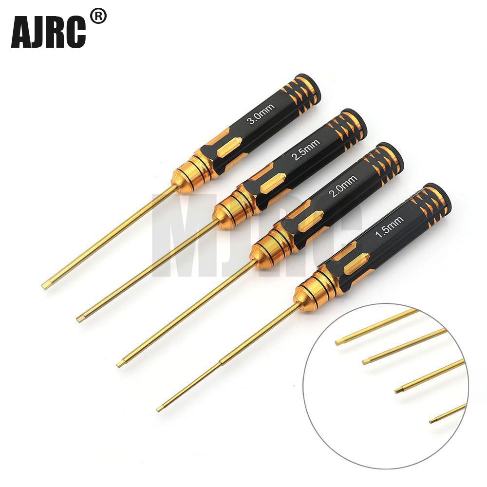 Ajrc 4pcs/set Titanium Plating - огляд і ціна Rc Hobby Tool Kit