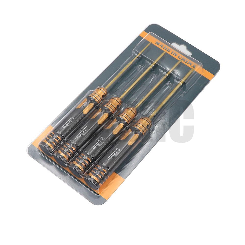 Ajrc 4pcs/set Titanium Plating - огляд і ціна Rc Hobby Tool Kit