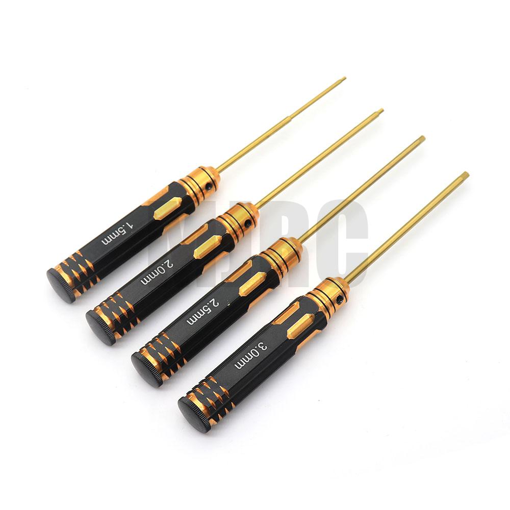 Ajrc 4pcs/set Titanium Plating - огляд і ціна Rc Hobby Tool Kit