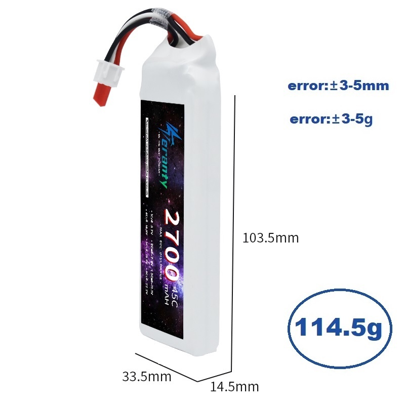 1/3PCS 2S 7.4V Lipo Battery 27 - огляд і ціна Rc Hobby Airplanes