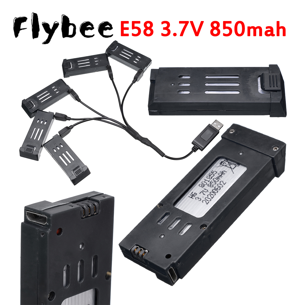 3.7V 850mAh RC Drone Battery f - огляд і ціна Rc Hobby Airplanes