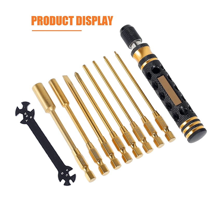 9 in 1 RC Tool Kit, RC Car Too - огляд і ціна Rc Hobby Tool Kit