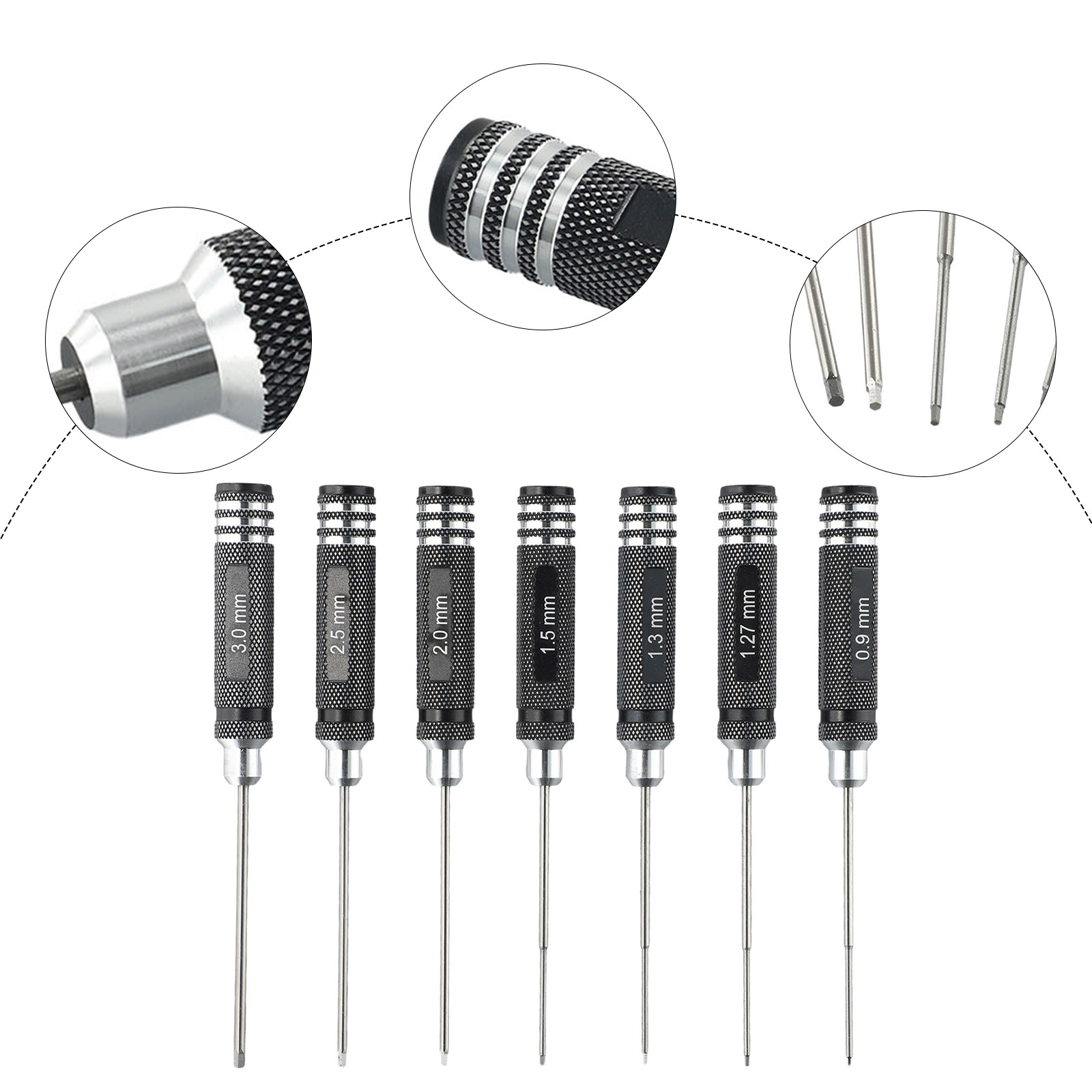 7Pcs HSS Hexagon Wrench Screwd - огляд і ціна Rc Hobby Tool Kit