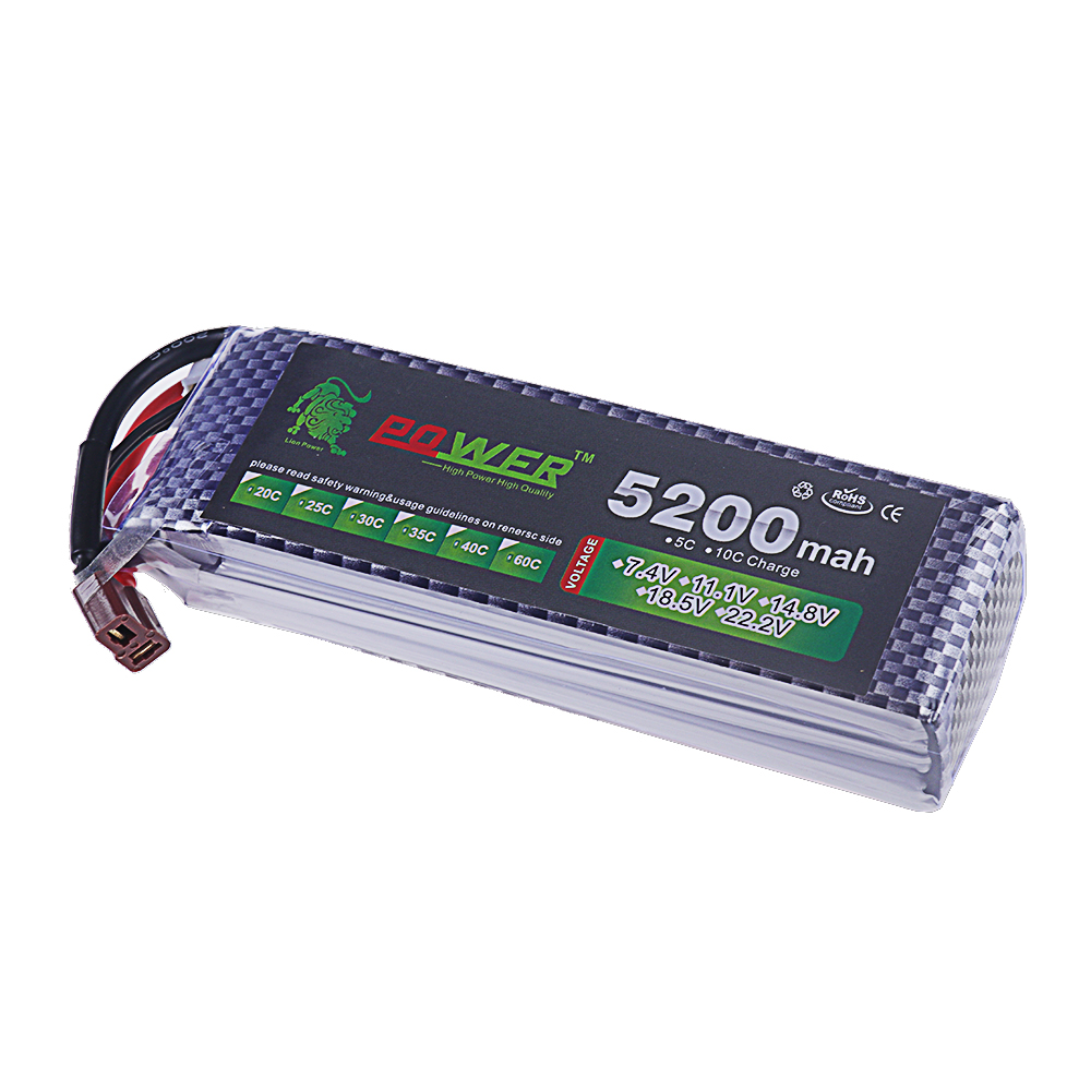 3S Lipo Battery 11.1V 5200mah  - огляд і ціна Rc Hobby Airplanes